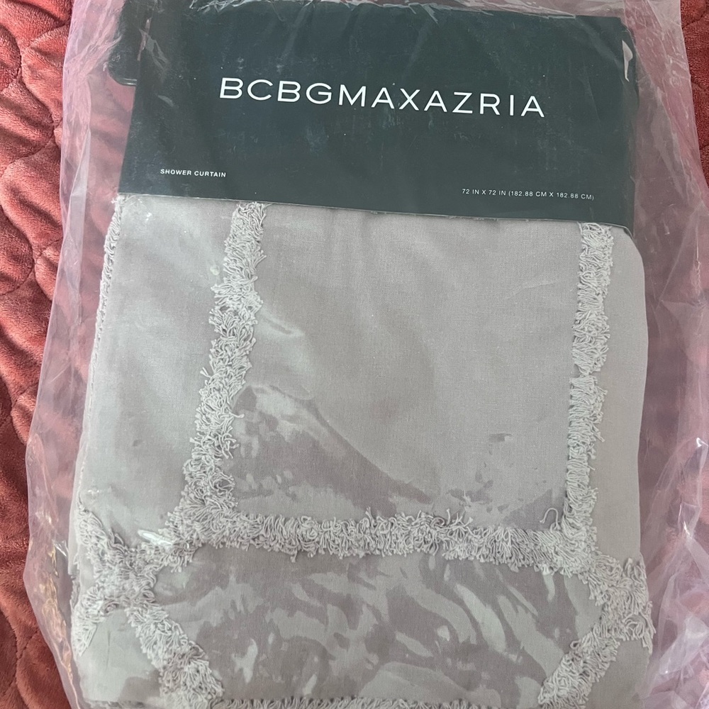 BCBGmaxmaria shower curtain - Brand new - lavender